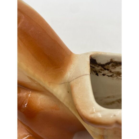 Vintage Walt Disney Pluto Ceramic Planter Figurine Adorned Quirky Charm - Picture 6 of 11